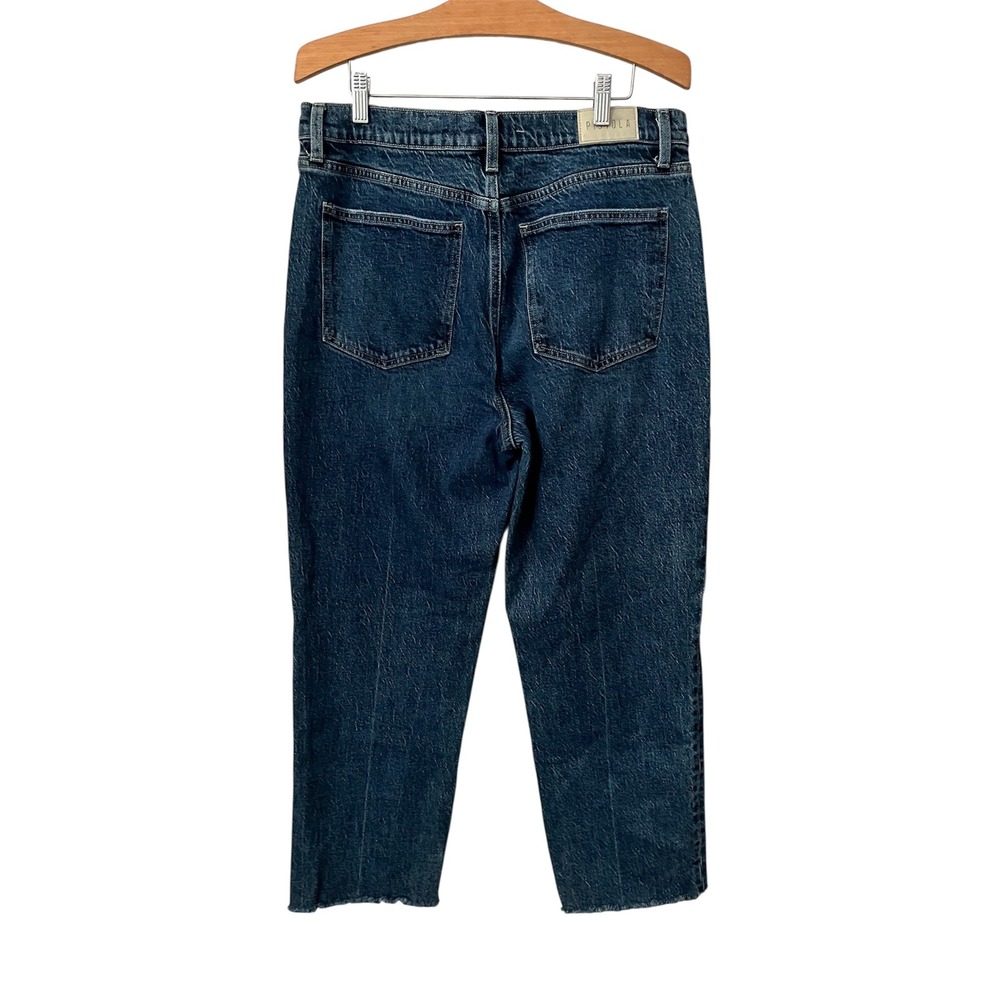 Pistola High-Rise Straight Leg Jeans — Dark Blue Wash - Picture 3 of 8